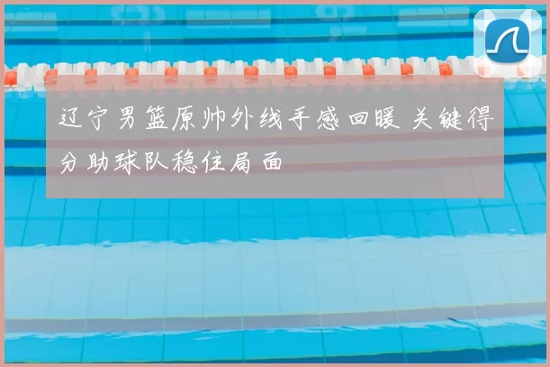 辽宁男篮原帅外线手感回暖 关键得分助球队稳住局面